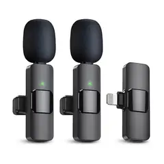 GENERICO - Micrófono Inalámbrico Zero K9 Dual para Iphone y Android