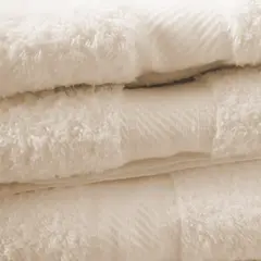 GENERICO - Toallas Hoteleras Silver de Baño 100% Algodón Peru Pima Beige