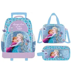 DISNEY - Pack Escolar Mochirueda Oficio Frozen Peluche