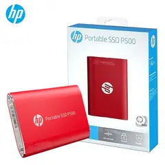 HP - Disco Sólido Externo P500 1TB - Rojo - Portátil