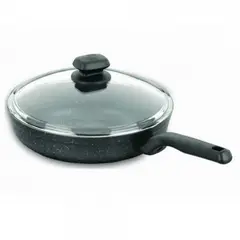 Korkmaz - Sarten A1346-1 Ornella 26 x 5 cm con tapa KORKMAZ