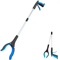 QUE PATAS PET SHOP - Pinza Extensible Ergonómica Para Alcanzar y Recoger Objetos