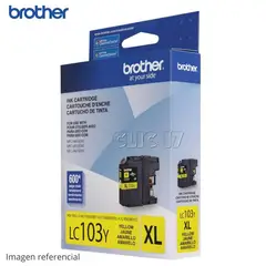 BROTHER - Tinta LC-103Y Amarillo MFC-J4510DW 600 PAG