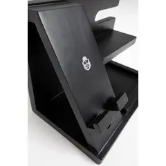 LOMO PLATEADO - Organizador de Escritorio de madera - Black Edition