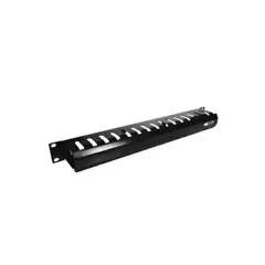 SATRA - Organizador de Cables Horizontal 1RU para Rack PCMDF10