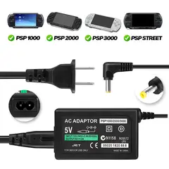 GENERICO - Cargador para PSP 1000, 2000 y 3000 Compatible con Múltiples Versiones