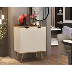 TU MESITA - Moderna Alacena para cocina 2 puertas Barbara BlancoDuna