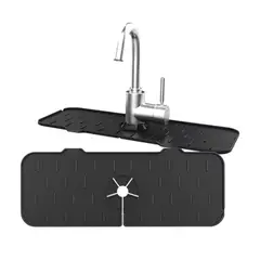 GENERICO - Protector de Silicona Contra Salpicaduras para Grifo de Cocina Color Aleatorio