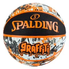 GENERICO - Pelota de Basket Spalding Graffiti Naranja