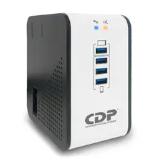 CDP - R2CU-AVR1008I Estabilizador regulador 1000VA 500W 8 tomas 4USB