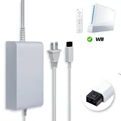 GENERICO - Fuente de poder multivoltaje compatible Nintendo Wii