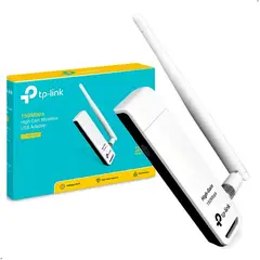 TP LINK - Adaptador Inalambrico wi fi TL-WN722N hasta 150 Mbps