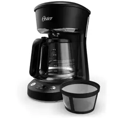 OSTER - Cafetera 12 tazas con filtro permanente