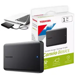 TOSHIBA - Disco Duro Externo 1TB Canvio Basics USB 3.0