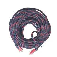 SEISA - Cable Hdmi a Hdmi Macho Macho Mallado Premium Full HD De 15 metros