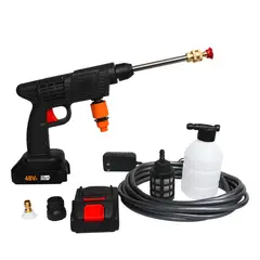 BUYPAL - Hidrolavadora 48V Inalambrica Hidrojet Lavado + 2 BATERIAS