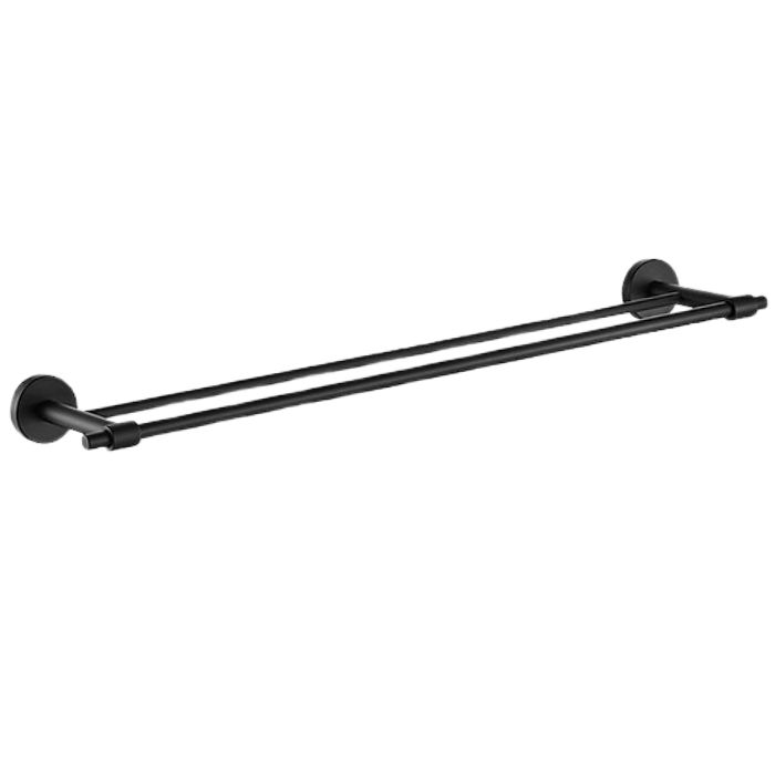 TOALLERO DE BAÑO ACERO INOXIDABLE NEGRO ADB6621
