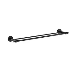 XM - TOALLERO DE BAÑO ACERO INOXIDABLE NEGRO ADB6621