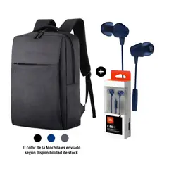 JBL - Audífono C50 Azul + Mochila Portalaptop de regalo