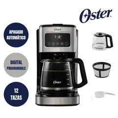 OSTER - Cafetera Programable Oster® 12 Tazas con Pantalla Táctil BVSTDC4403