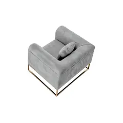 BARAKA HOME - Sofá Luxury Dolneni 1 Cuerpo - Gris claro