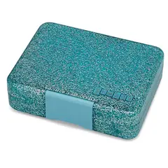 YUMBOX - Lonchera Snack 3C - Twinkle Teak Clear Blue