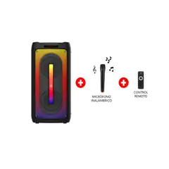 TREVELY - Parlante Portatil dual 4 Bluetooth TA-466 - Karaoke - 200W