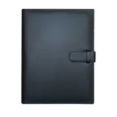 GENERICO - CARTAPACIO PORTA DOCUMENTO DE CUERO PU - 2 BOLSILLOS