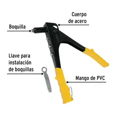 TRUPER - Remachadora Profesional 10 Pulg