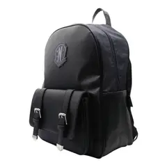CHILDRENS CLUB - Mochila Oficio Premium Merlina Addams Negro
