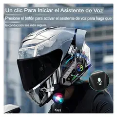 SEISA - Audífonos Bluetooth Para Casco Moto Con Micrófono Auricular Casco