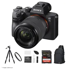 SONY - Cámara Alpha 7 III Mirrorless + Lente 28-70mm + Kit Ultimate.