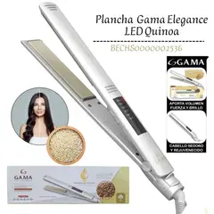 GAMA - Plancha Alisadora Quinoa Led 230°C 450°F Bi- volt.