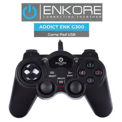 ENKORE - Mando Gamepad ADDICT ENK G300 USB ENKORE