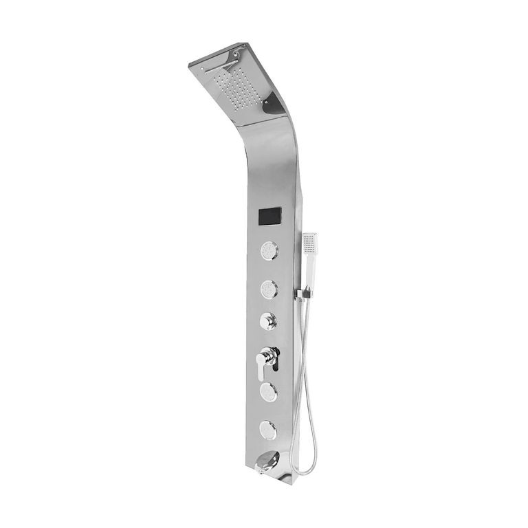 COLUMNA DE DUCHA LED INOXIDABLE CROMADO SK-8006