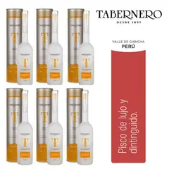 TABERNERO - Pisco Mosto verde Torontel 500ml - 6 UND