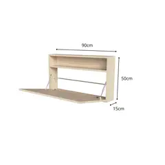 MUEBLES MACRUMO - ESCRITORIO CONVERTIBLE CON PISTONES INC ARMADO