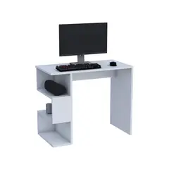 MUEBLES MACRUMO - ESCRITORIO BÁSICO BLANCO 90cm - Inc Armado