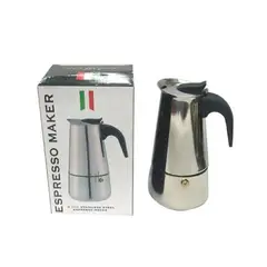 ICHIMATSU - Cafetera Italiana Acero P-6 Tazas -