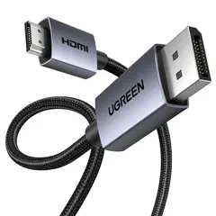UGREEN - Cable DisplayPort a HDMI 4K 3mtr Unidireccional DP125 - 35843