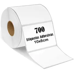 OEM - Rollo 700 Etiqueta Termica Adhesiva 10x8cm