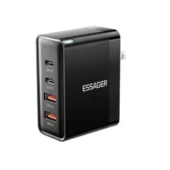 ESSAGER - Cargador Gan 100w US Carga Rapida ESSAGER