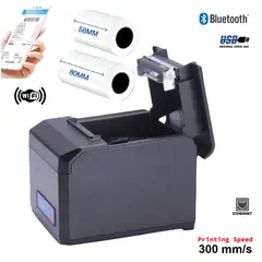GENERICO - Impresora Termica Ticket 80mm con Bluetooth Wifi USB y LAN E801 HOIN
