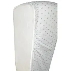 GENERICO - Sabanas Bajeras Bebés- con elástico de 1 plaza pack (2 UND)