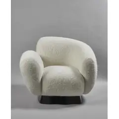 GENERICO - Puff Goray Circular- Beige