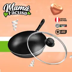 FACUSA - Wok Antiadherente 28 cm 3,6 L
