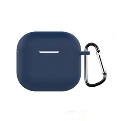 GENERICO - Case Silicona Para Airpods 4 - Azul