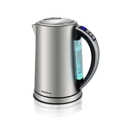 TAURUS - Hervidor 1.7 L PALERMO DIGITAL Acero