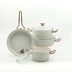 BONERA - Juego de Ollas 7 Piezas Milena Granito