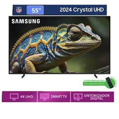 SAMSUNG - Televisor 55 Pulg. Crystal Smart TV Tizen UHD 4K 55DU8000